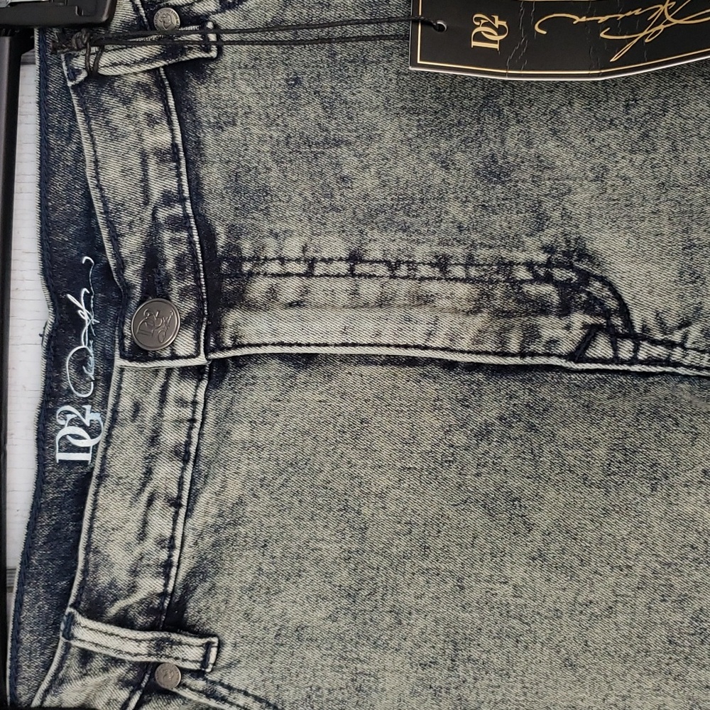 18WP DG2 Jeans Size 18 Petite Acid Washed Style Speckled DG2 RN 92309